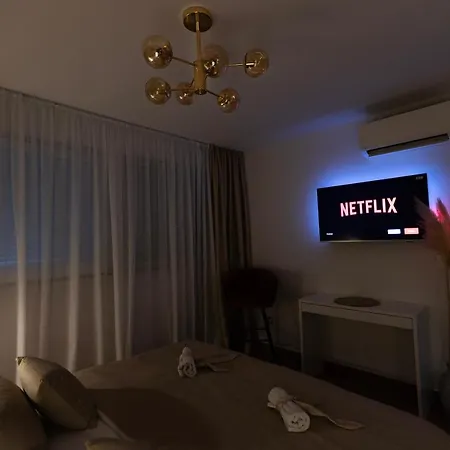公寓 Golden View Luxury 斯普利特